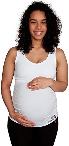 Fittamamma Supportive Pregnancy Workout Top Bright White Medium