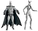 Search : Batman Legacy Arkham City Batman and Catwoman Collector Figure 2-Pack (Black and White Deco)