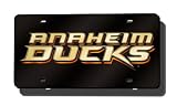 NHL Anaheim Mighty Ducks License Plate Cover (Black)