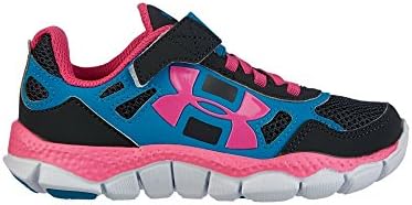 Under Armour Little Girls' Pre-School UA Engage Running Shoe 11K Black