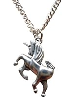 Jewellery Chic Boutique Antique Silver Fairytale Fantasy Unicorn Jewellery Necklace + Gift Bag