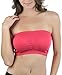 ToBeInStyle Women's 6 Pack Stretchy Seamless Bandeau Tube Bra - Vibrant - OS