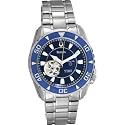 Bulova Men's Marine Star Automatic Stainless Steel Bracelet Watch #98A104