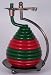 Red Green Holiday Rope Candle.
