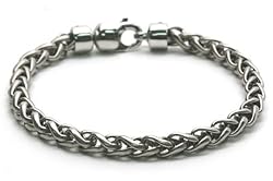 Wheat-b Weaved Titanium Wheat Bracelet