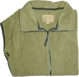 Big and Tall Black or Olive Polar Fleece Vests
