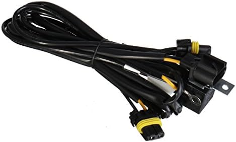 H13 Bi-Xenon (High/Low) HID Xenon Conversion Replacement Wiring Harness - For H13 HID Kits ONLY, Does Not Fit 9008