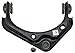 ACDelco Professional 45D1155 Front Driver Side Upper Suspension Control Arm and Ball Joint Assembly