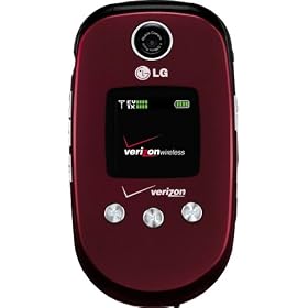 LG VX8350 Phone, Red (Verizon Wireless)