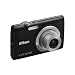 Nikon Coolpix S2500 Digital Camera - Black (12MP, 4x Optical Zoom) 2.7 inch LCD