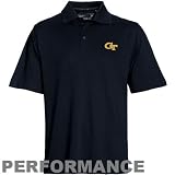 Cutter & Buck Georgia Tech Yellow Jackets Navy Blue DryTec Championship Performance Polo