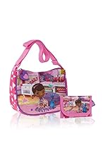 Disney Bandolera + Cartera Doc (Rosa)