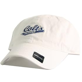 Indianapolis Colts Women's White Adjustable Baseball Hat