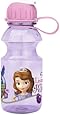 Zak! Designs Tritan Water Bottle with Flip-up Spout with Sofia the First Graphics, Break-resistant and BPA-free plastic, 14 oz.