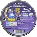 録画用BD-R 10倍速 10枚 ABR25-10X10PW