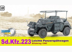 dragon models 1 72 sdkfz223 leichte panzerspähwagen blitzkrieg 1940 cheap price