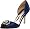 Badgley Mischka Women's Lacie Pump,Navy,5.5 M US