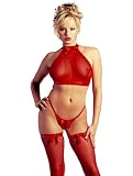 Patent and Fishnet 3 Piece Set