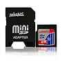 takeMS 4GB Mini SD Secure Digital flash memory card + adaptor. Highest quality & 5yr manufacturer warranty.