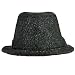 41xZP9Hv3tL. AA75  GLITTERY TWEED RHINESTONE BUCKLE STINGY BRIM FEDORA HAT