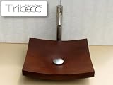 Square Wood Vessel Sink - Not Teak