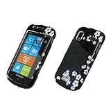 EMPIRE Midnight Flower Design Snap-On Cover Case for AT&T Samsung Focus i91 ....