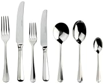 Arthur Price Classic 58-piece Rattail cutlery set for 8 people in a stylish canteen