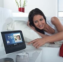 Philips AJL308 Clock Radio - 7" Colour LCD Display - JPG Photoframe