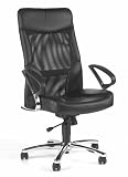 TOPSTAR 48621 A80 Chefsessel Leder-/ Netzkombination Airway Express 06-21 schwarz