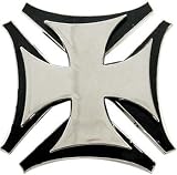 Mens "Iron Cross Spinner" Metal Spinning Belt Buckle