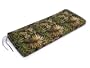 43-Inch Bench Cushion, Black Multi floral