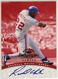 Rondell White Montreal Expos 1997 Donruss Signature Autographs Baseball Card