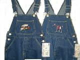 Toddler Sizes 2/3/4 Cotton Denim Bib Pocket Overall