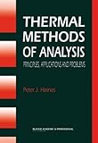 Thermal methods of analysis