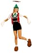 Adult Marionette Puppet Costume - Adult Std.