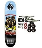 Black Label Complete Skateboard JASON ADAMS STOKED 8.0