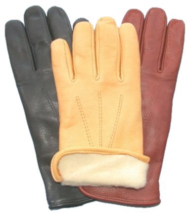 Buy Men’s Lined Deerskin Dress Winter Leather Gloves