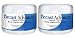 BREAST ADVANCE (2 Jars) - Premium, Topical Breast Augmentation Formula - The Safe, Natural Choice for Bust Enhancement, Enlargement / Increasing, Enlarging Cup Size