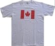 CANADIAN FLAG - White T-shirt