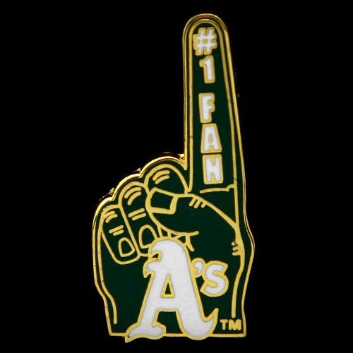 Oakland Athletics #1 Fan Pin