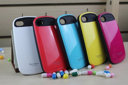 【！】5色 iPhone4/4S ケース (番号：3 / 商品内訳:1点)