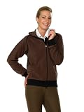PFIFF Fleecejacke Mit Kapuze, braun, XXL, 100960-50-XXL