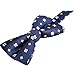 Mens Fashion Polyster Skinny Neck ties and Bowtie Pocket Square 3pcs Set for Gifts