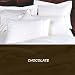 MARRIKAS 300TC Egyptian Cotton QUEEN CHOCOLATE STRIPE Duvet Cover Set