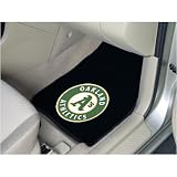 Fanmats MLB Oakland Athletics 2-pc. Car Mat Set