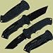 Gerber 06 F.A.S.T., Black G-10 Handle, Black Tanto, ComboEdge (Pack of 2)
