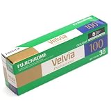 Buy Fujifilm Fujichrome Velvia 100 Color Slide Film ISO 100, 35mm, 5 Rolls of 36... by Fuji