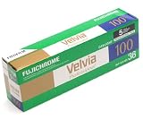 Fujifilm Fujichrome Velvia 100 Color Slide Film ISO 100, 35mm, 5 Rolls of 36 Exposures