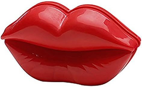 ISABELLE HAIR Massage Detangling Hairbrushes Portable Mirror Hair Combs Red