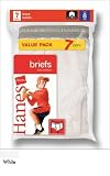 Hanes Hanes Boys Brief P7 B249R